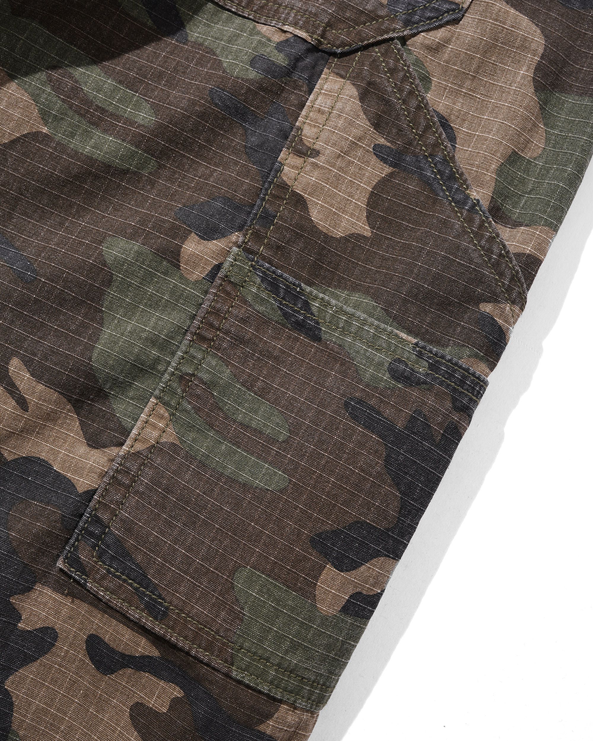 Cash Only - Ripstop Carpenter Pants - Woodland Camo