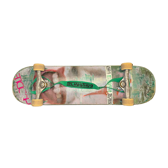 Slingting - Skateboard Sling - Green/Black