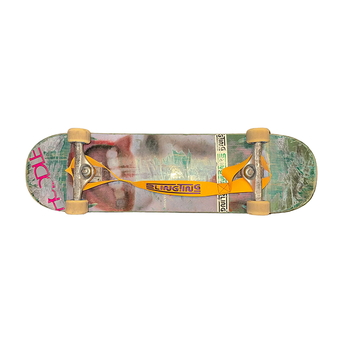 Slingting - Skateboard Sling - Mango/Purple