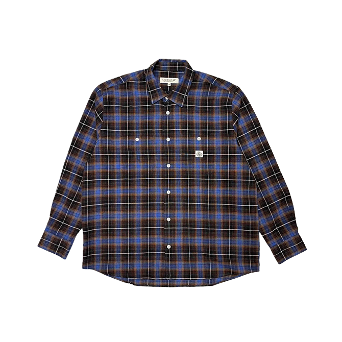 Last Resort AB - SM001 LS Flannel - Blue