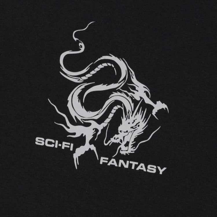 Sci Fi Fantasy - Dragon Tee - Black