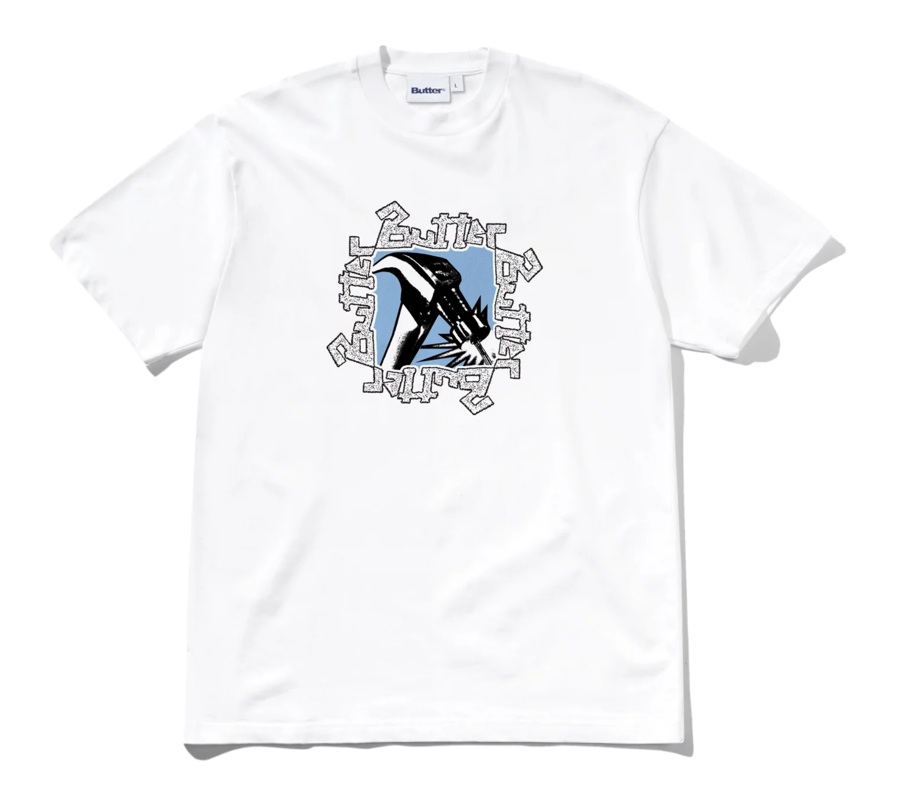 Butter Goods - Hammer Tee - White