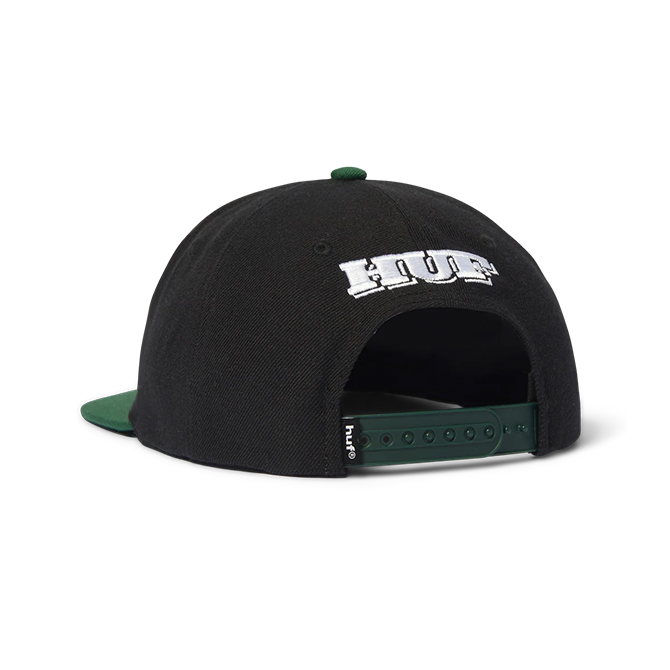 Huf - Serif H 6 Panel Cap - Black