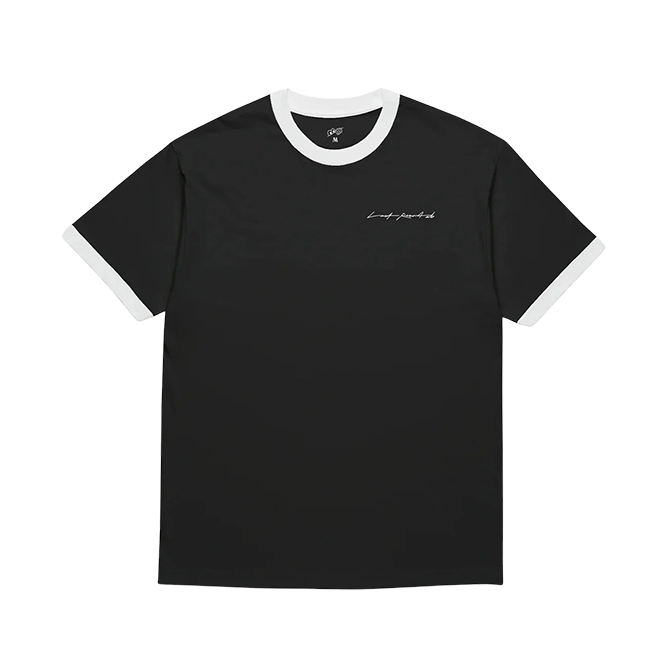 Last Resort AB - Signature Ringer SS Tee - Black