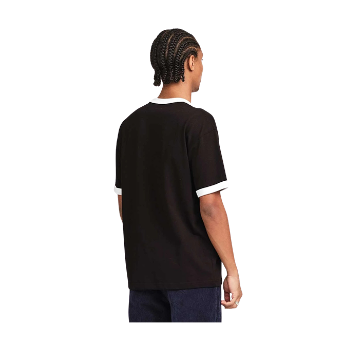 Last Resort AB - Signature Ringer SS Tee - Black