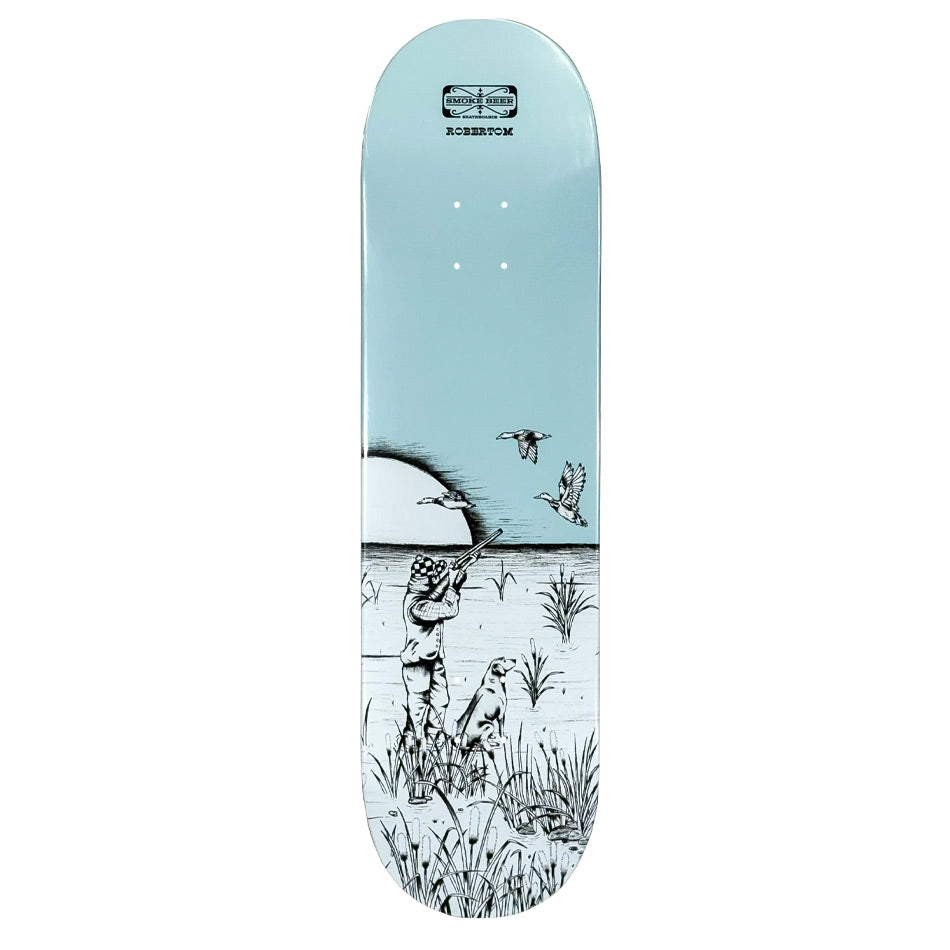 Smoke Beer - Robertom Hunter Deck - Light Blue