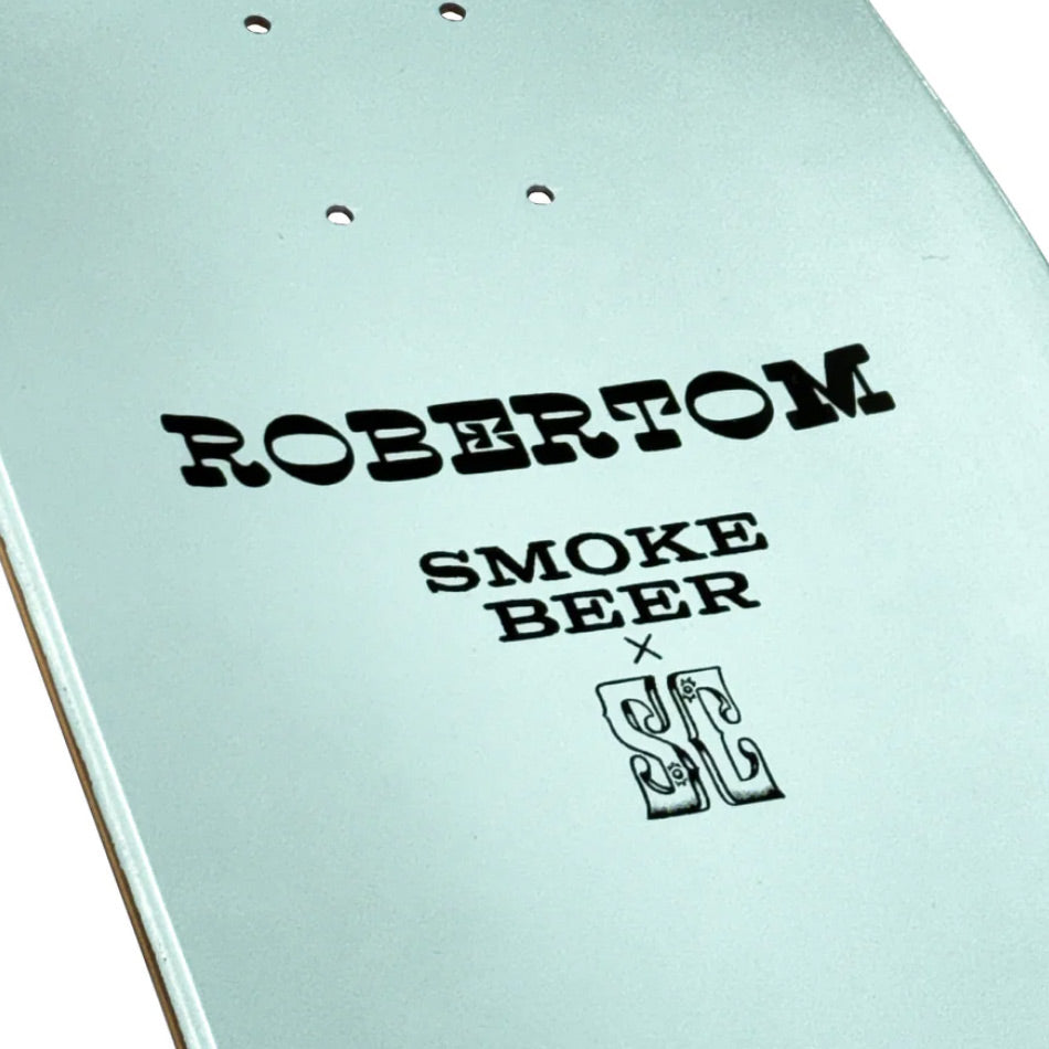 Smoke Beer - Robertom Hunter Deck - Light Blue
