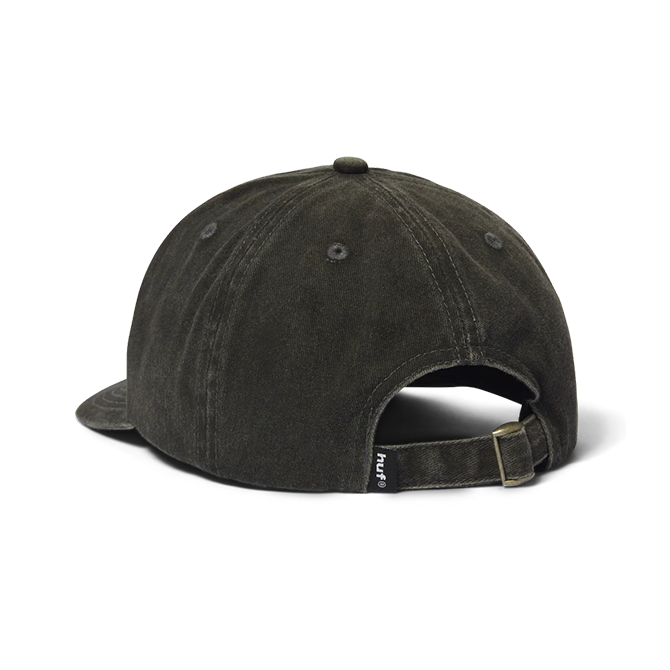 Huf - Sol Denim 6 Panel Washed Cap - Washed Black