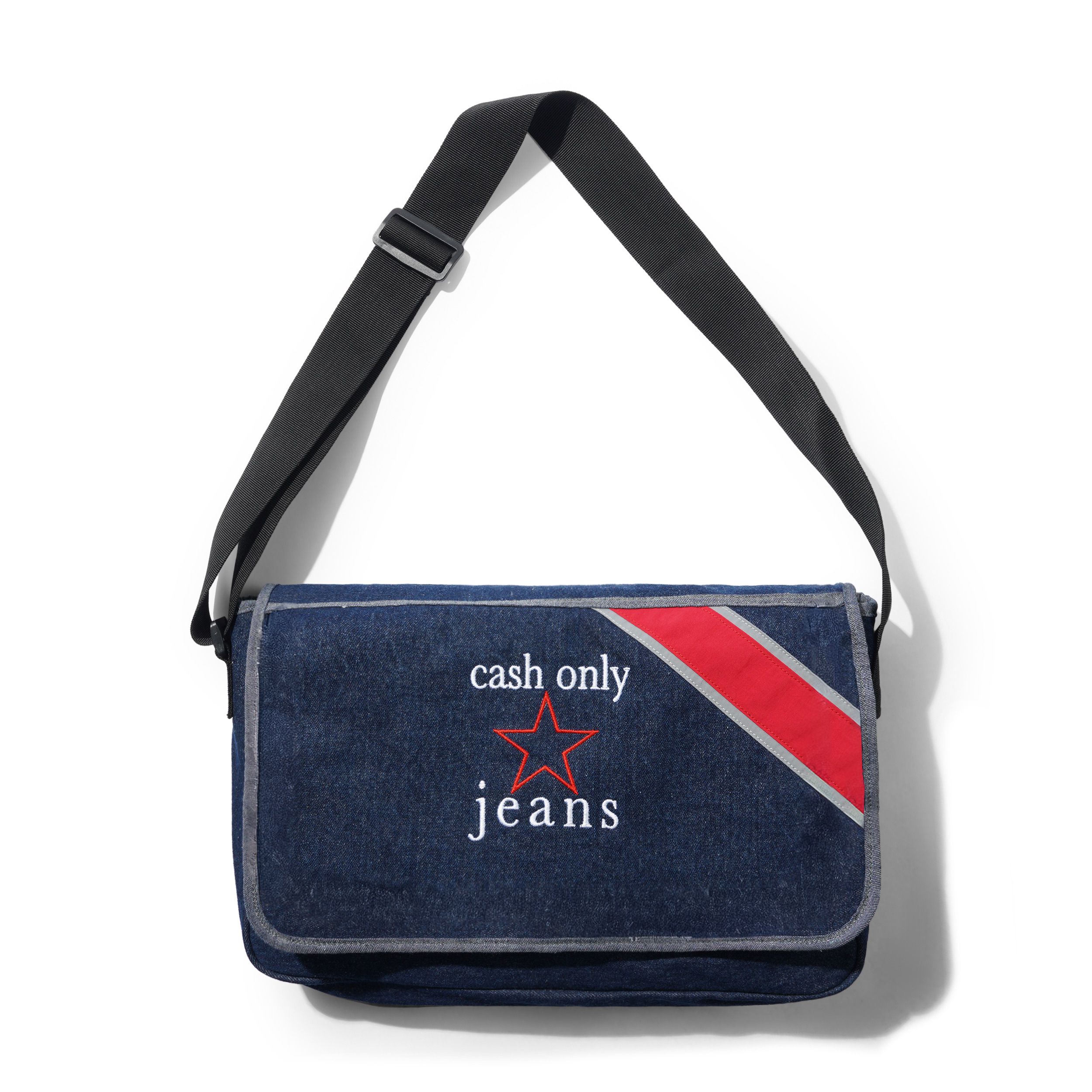 Cash Only - Star Side Bag - Denim