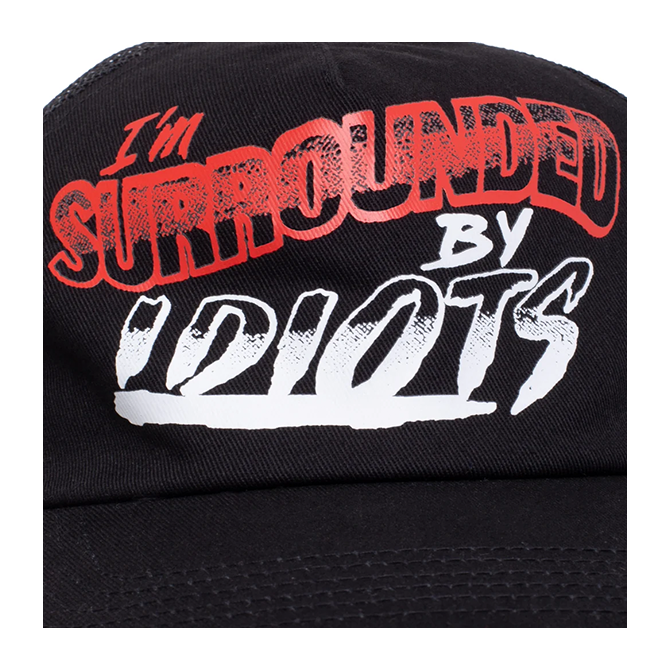 GX1000 - Surrounded By Idiots Trucker Cap - Black