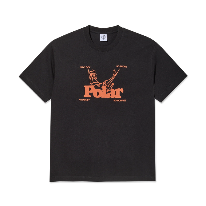 Polar Skate Co. - No Worries Tee - Black