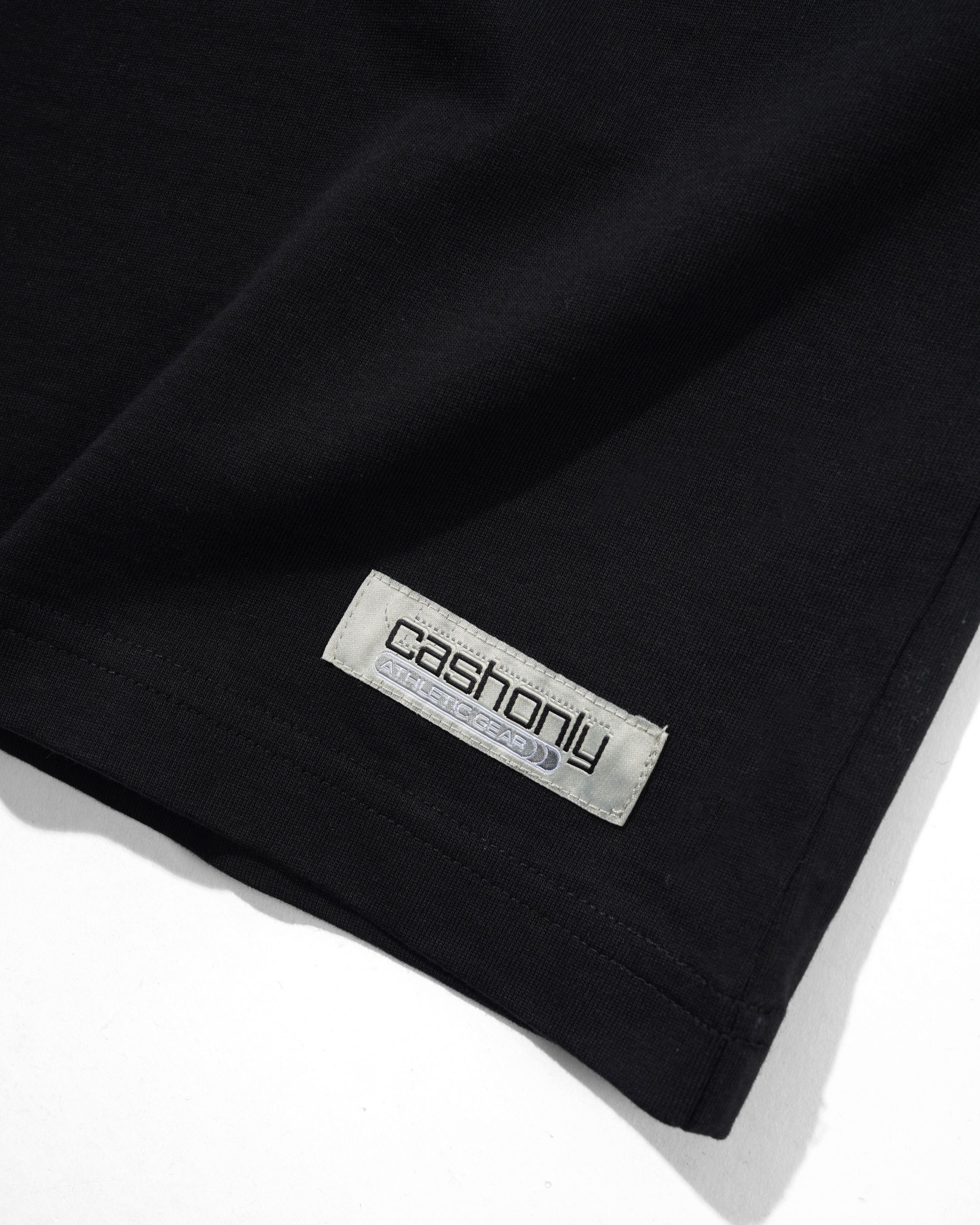 Cash Only - Track Panel Tee - Black/Cove