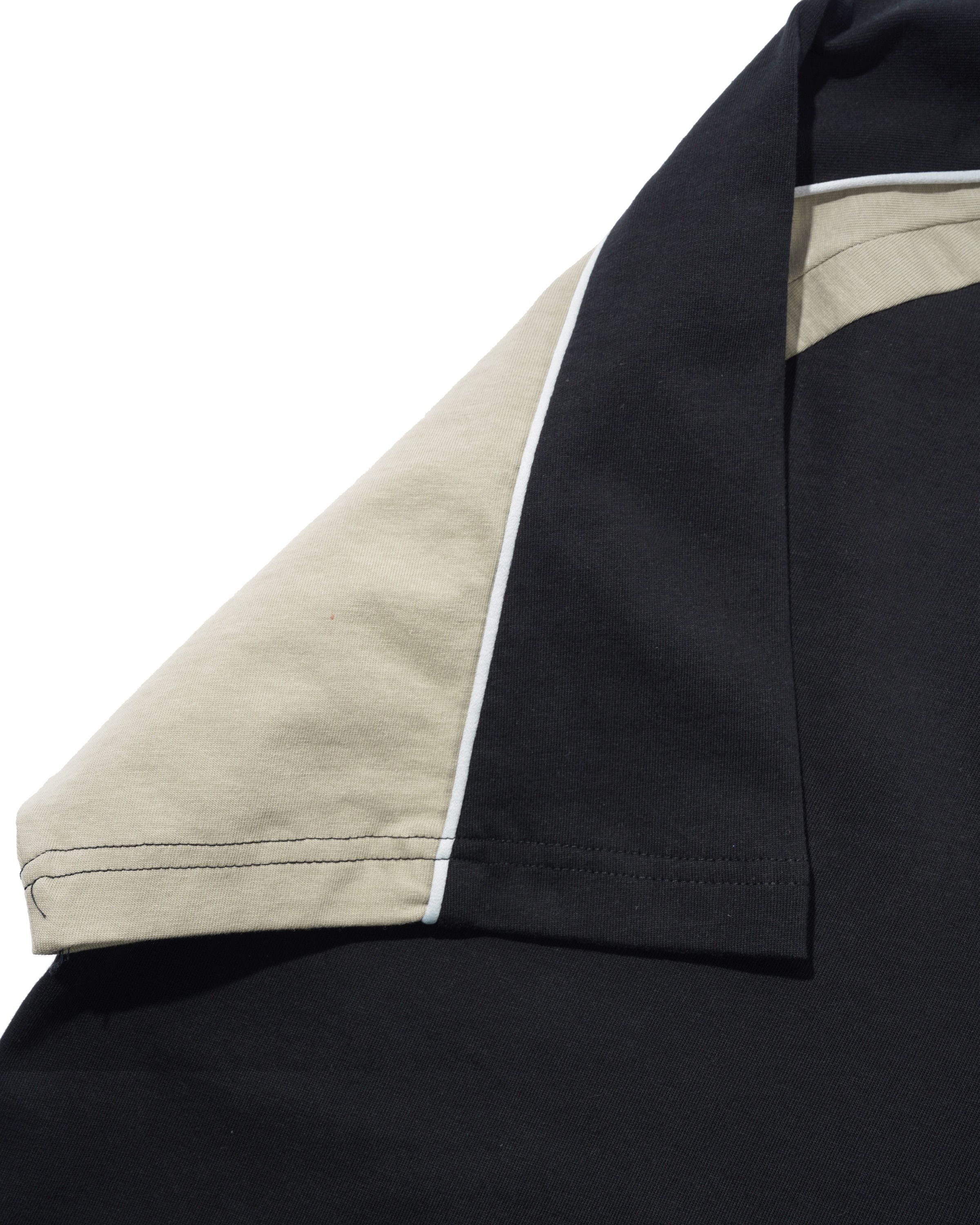 Cash Only - Track Panel Tee - Black/Cove