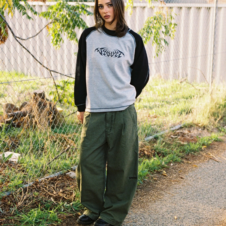 Velvet - Spike Pant - Army