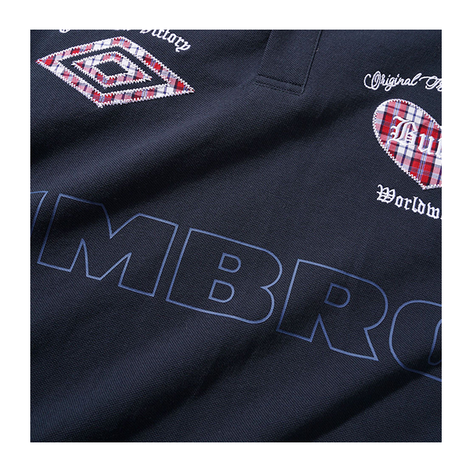 Butter Goods x Umbro - Victory Polo - Navy Slate