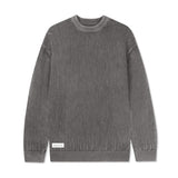 Butter Goods - Washed Knitted Sweater - Washed Brown