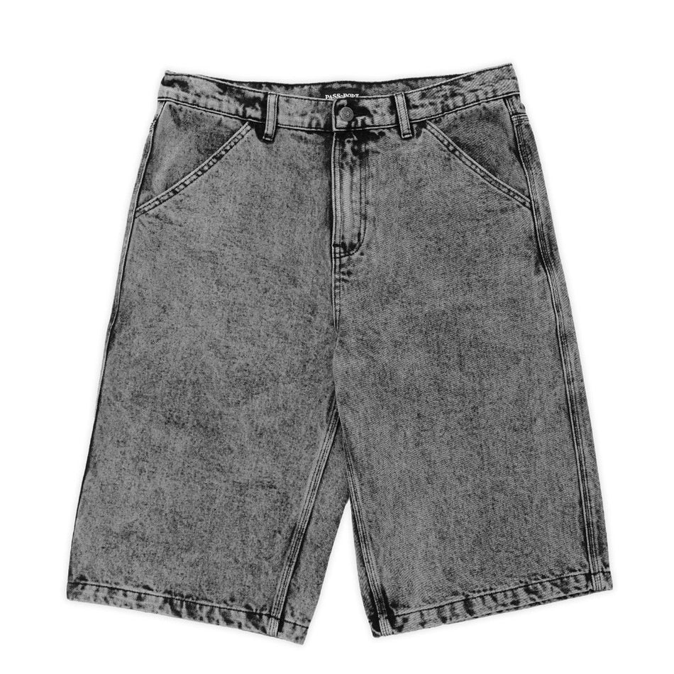Pass~Port - Workers Club 3/4 Jean Short - Acid Grey
