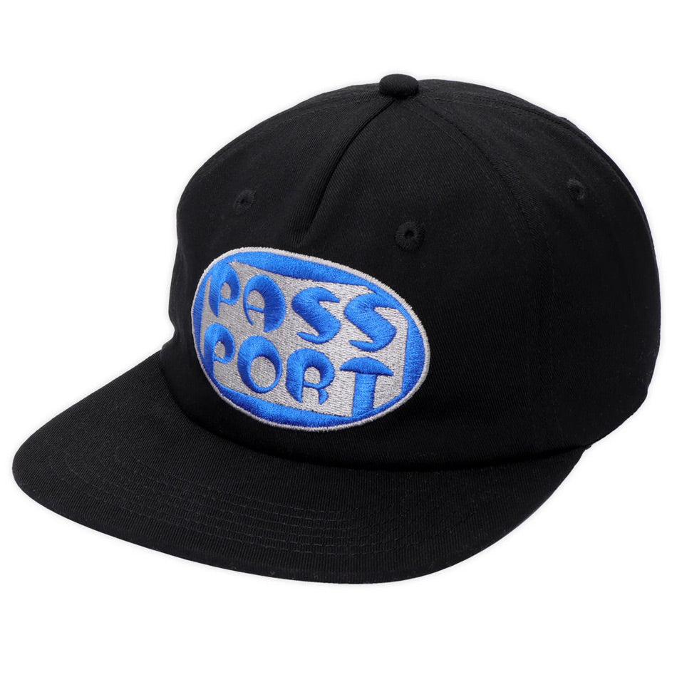 Pass~Port - Rounded Workers Cap - Black