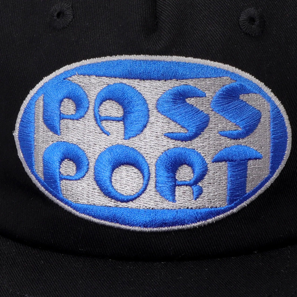 Pass~Port - Rounded Workers Cap - Black
