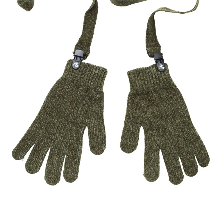 Yardsale - Chenille Gloves - Green