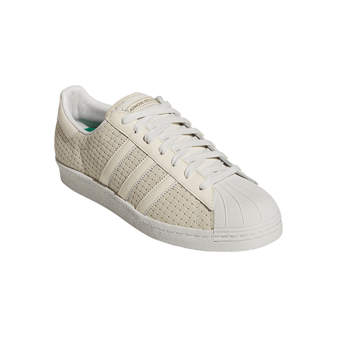 Adidas - Superstar ADV x Arrow & Beast - Wonder White/Wonder White/Crystal White - Hemley Skateboarding