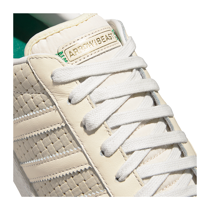 Adidas - Superstar ADV x Arrow & Beast - Wonder White/Wonder White/Crystal White - Hemley Skateboarding