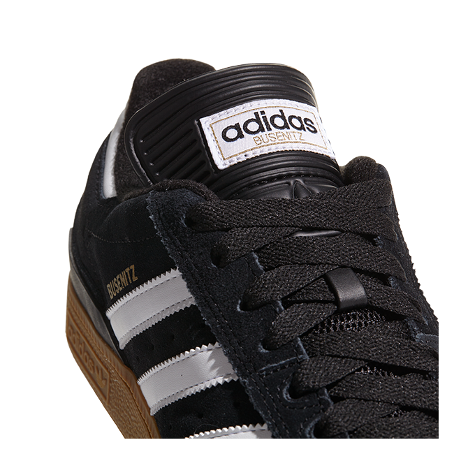 Adidas - Busenitz - Black/Cloud White/Gold Metallic - Hemley Skateboarding