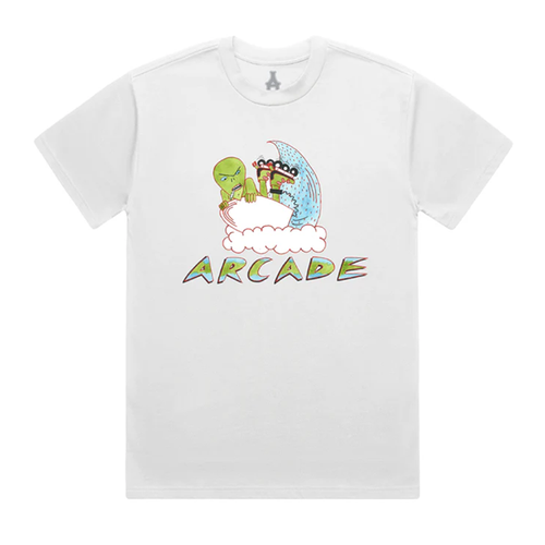 Arcade - Alien Tee - White