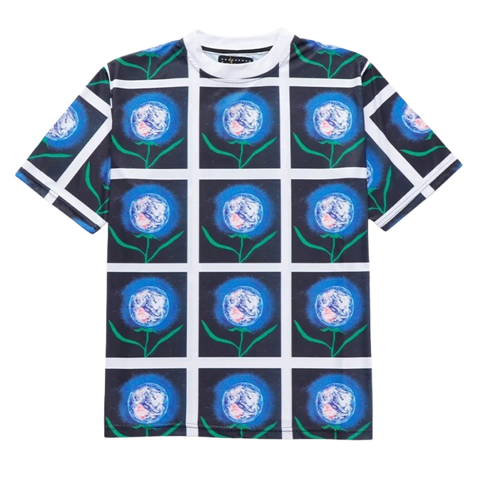 Arcade - Single Flower SS Football Jersey - Multi - Hemley Skateboarding
