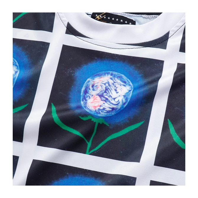 Arcade - Single Flower SS Football Jersey - Multi - Hemley Skateboarding