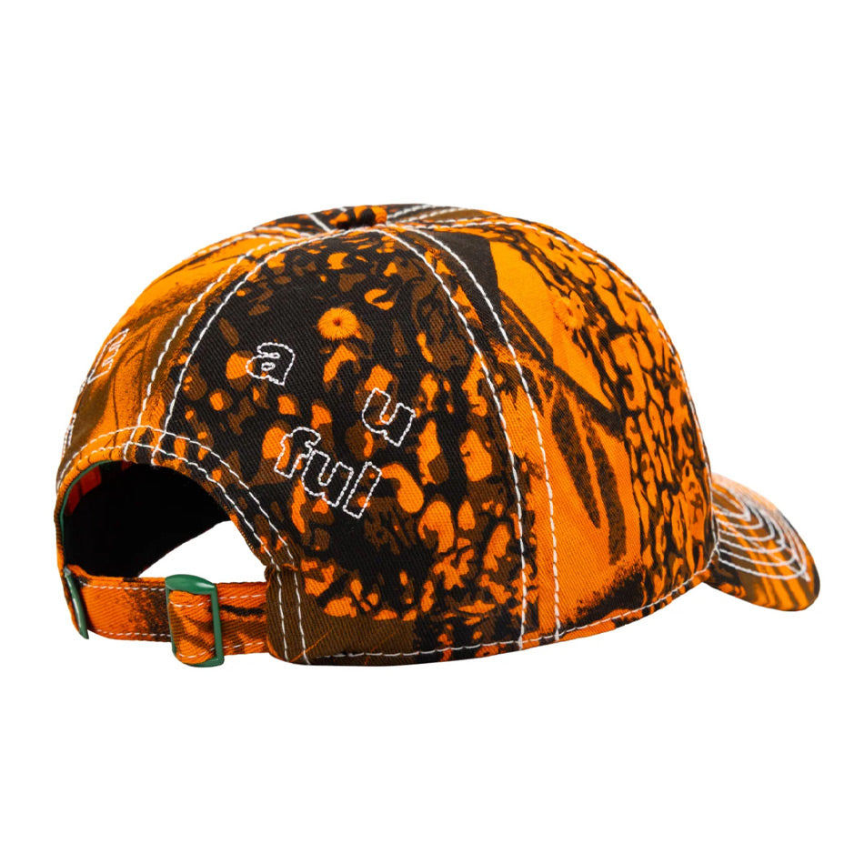 b.Eautiful Vapor Low Profile Cap - Orange Camo/White