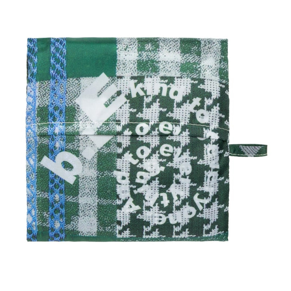 b.Eautiful Green Mix Checker Reusable Bag - Standard - Green/White