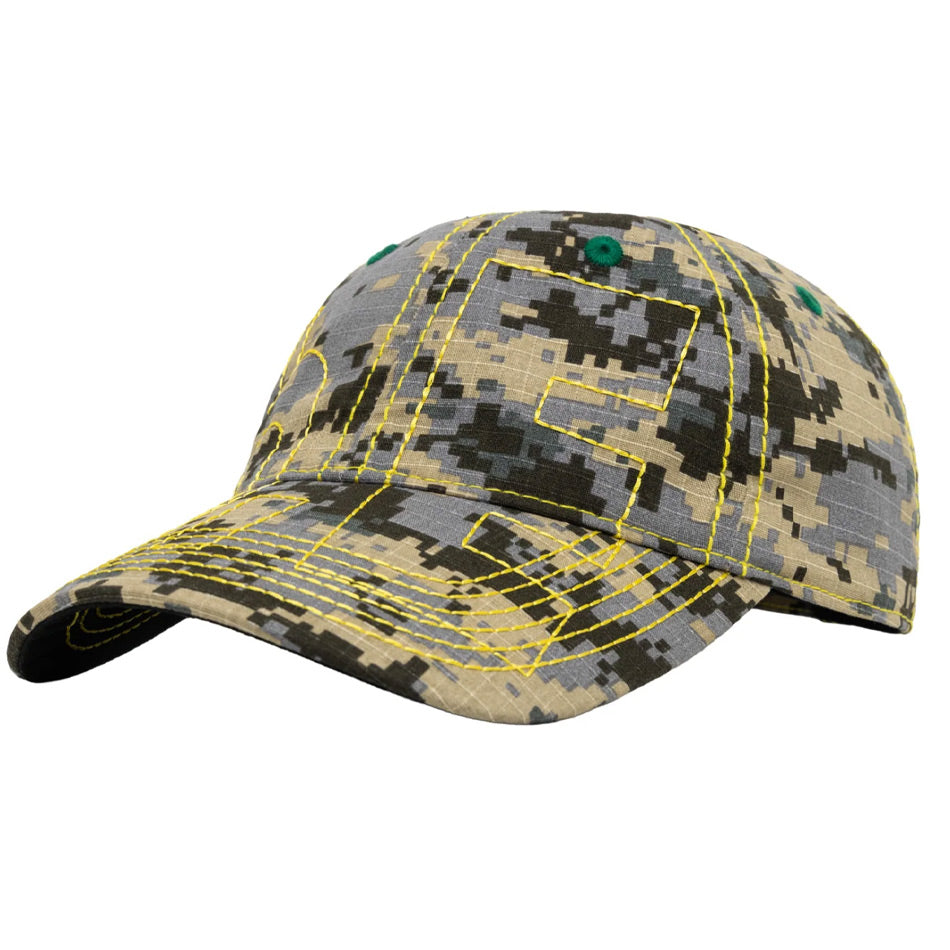 b.Eautiful Vapor Low Profile Cap - Mojave Digicamo/Yellow