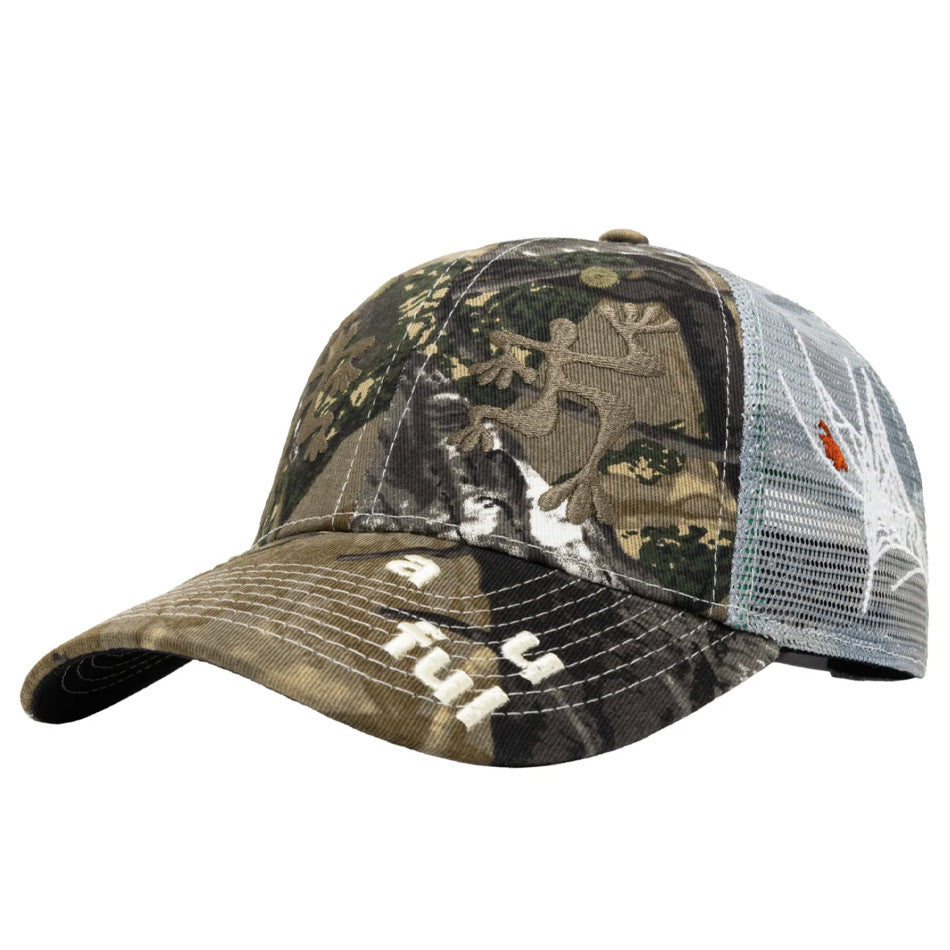 b.Eautiful Biyu Cap - Peak Camo/Grey Camo