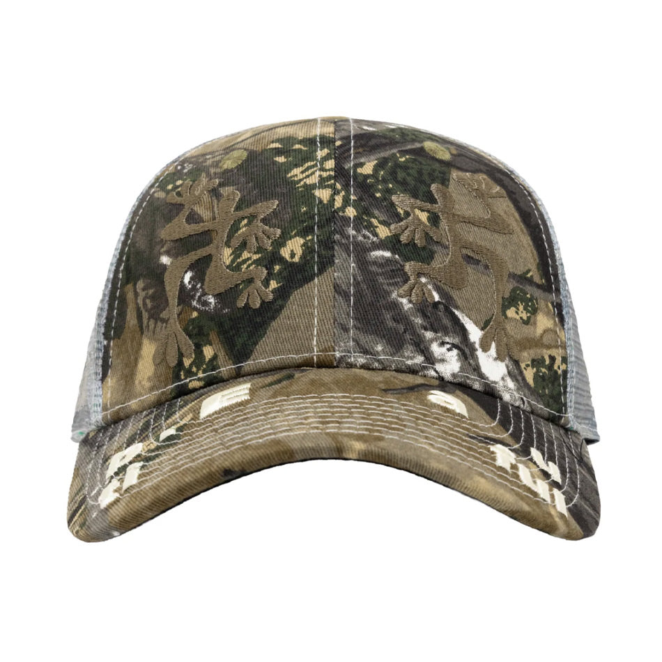 b.Eautiful Biyu Cap - Peak Camo/Grey Camo