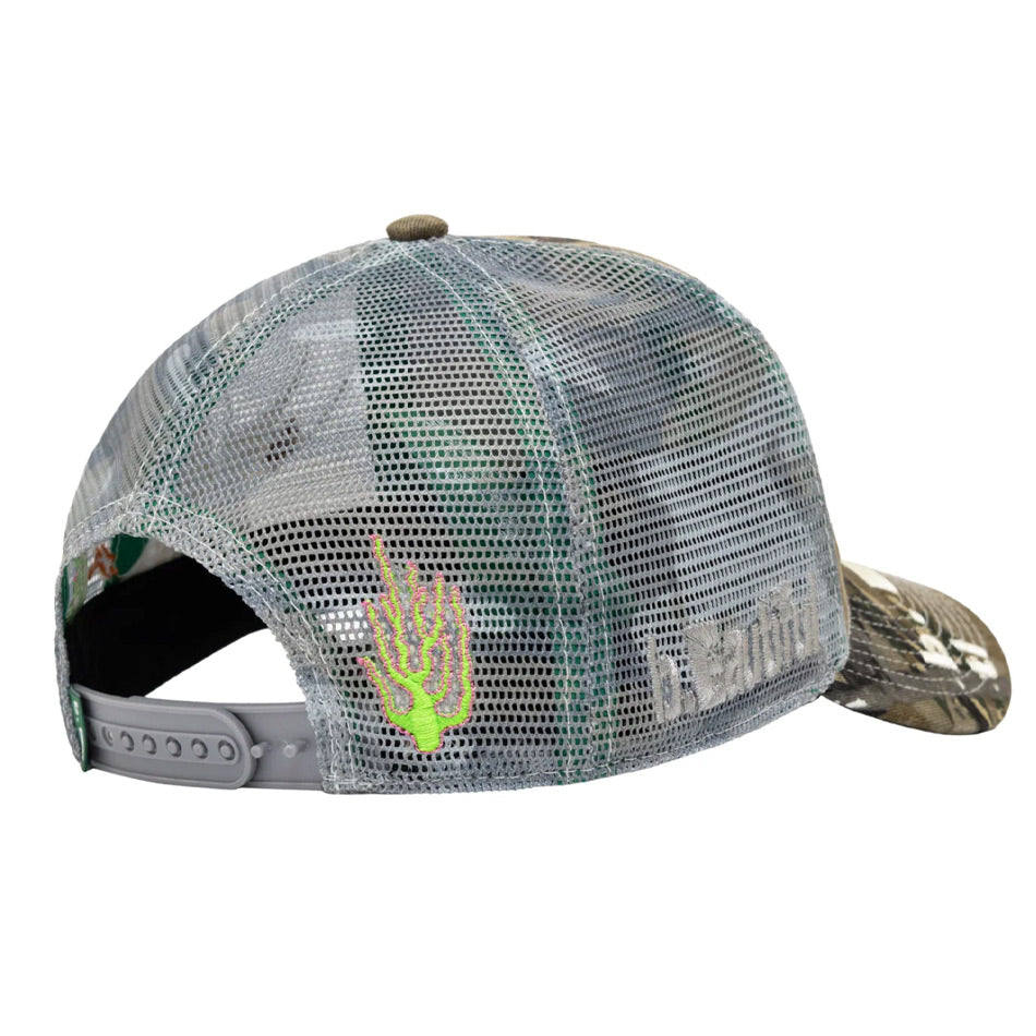 b.Eautiful Biyu Cap - Peak Camo/Grey Camo