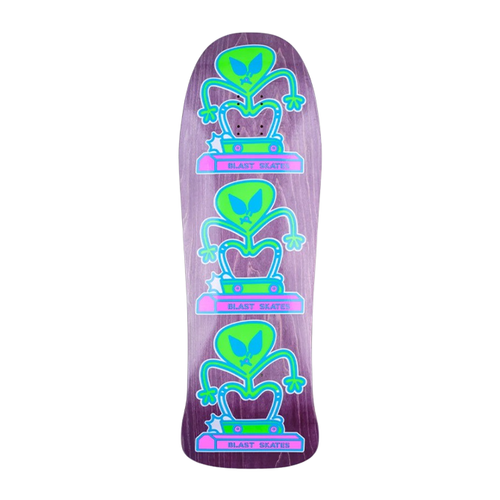 Blast Skates - Alien Curb Club Oldschool Deck - Purple