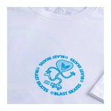 Blast Skates - Alien Curb Club Tee - White