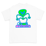 Blast Skates - Alien Curb Club Tee - White