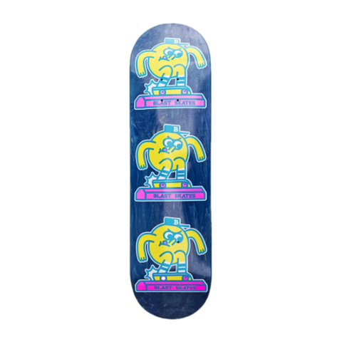 Blast Skates- Curb Club Twin Tail Deck - Multi