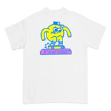 Blast Skates - Mascot Curb Club Tee - White