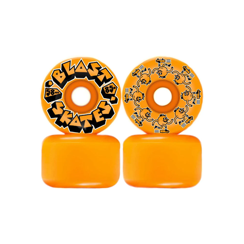 Blast Skates - Rubble Riders Wheels 80A - Orange