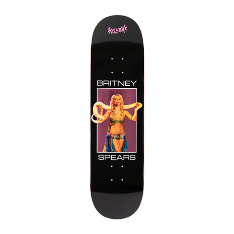 Britney Spears X Welcome - Snake on Popsicle Deck - Black/Pink Foil