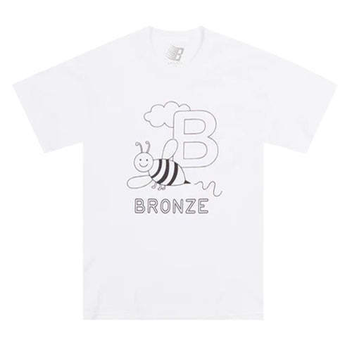 Bronze - B Is For Bronze Tee - White