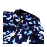 Bronze - Camo Fleece Jacket - Blue