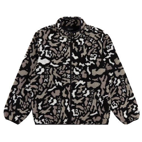 Bronze - Camo Fleece Jacket - Snow