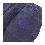 Bronze - Corduroy Relaxed Pants - Navy