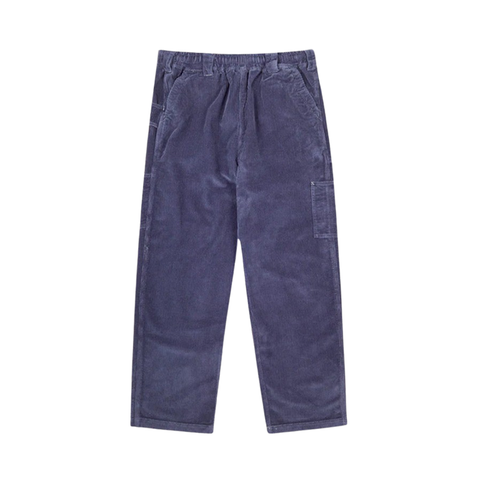 Bronze - Corduroy Relaxed Pants - Navy