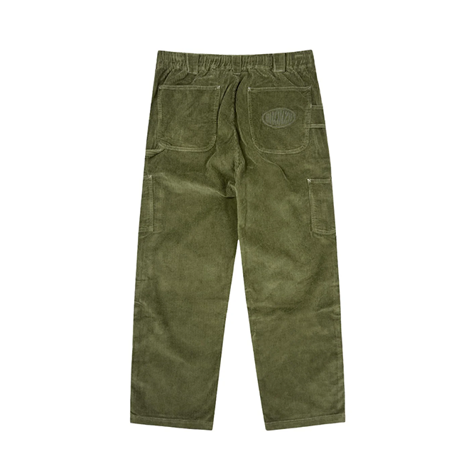 Bronze - Corduroy Relaxed Pants - Olive