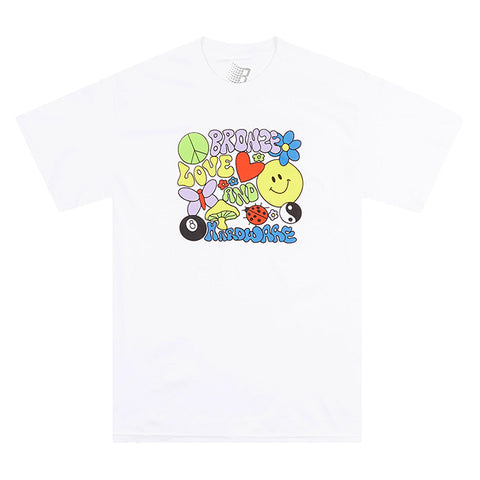 Bronze - Love And Hardware Tee - White